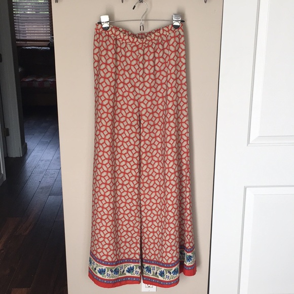 Pants - High Waist Palazzo Pants